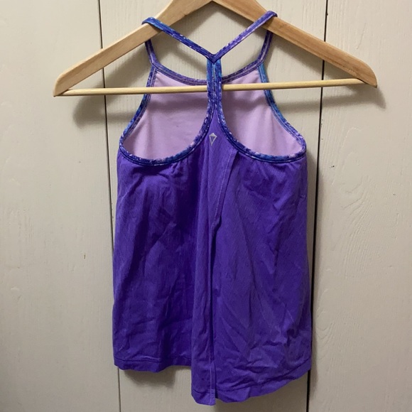 Ivivva Purple Flowy Spaghetti Strap Tank Top - Picture 4 of 9